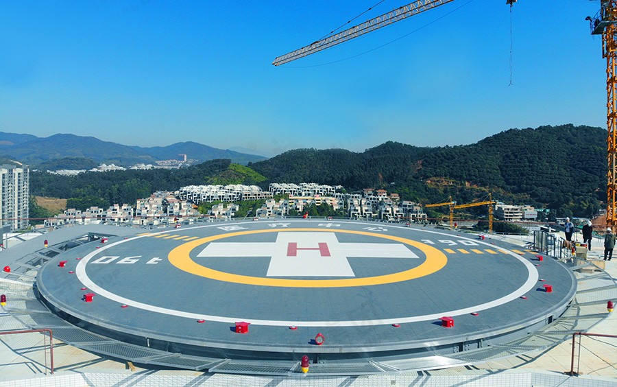 鋁制直升機停機坪應用越來越廣,未來是否可以取代混凝土停機坪
